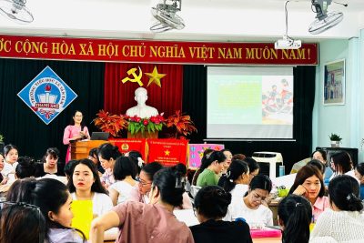 TẬP HUẤN VỀ HỌC THÔNG QUA CHƠI