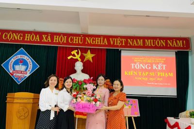 TỔNG KẾT KIẾN TẬP SƯ PHẠM TẠI TRƯỜNG TIỂU HỌC LÊ VĂN TÁM