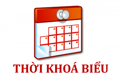 Thời khóa biểu từ tuần 20 – 22.23