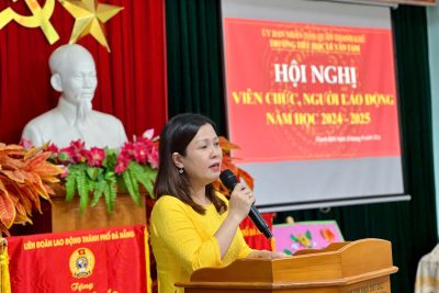 HỘI NGHỊ VIÊN CHỨC – NGƯỜI LAO ĐỘNG NĂM HỌC  2024– 2025